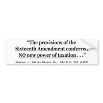 Taxes Stanton v Baltic Mining Co 240 US 103 1916 Bumper Stickers