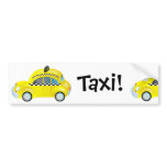 Taxi! bumper stickers