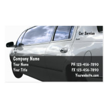 Taxi Limo Business Cards