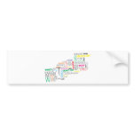 taxi nyc soul the world-famous cities bumper stickers