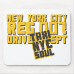 taxi nyc soul urban graphic mousepads