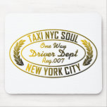 taxi nyc soul urban graphic mousepads