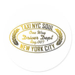 taxi nyc soul urban graphic stickers