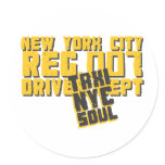 taxi nyc soul urban graphic stickers