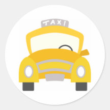 Taxi Print Stickers