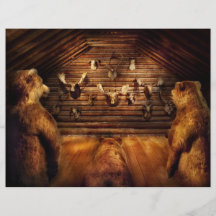 Taxidermy - Home of the three bears Custom Flyer