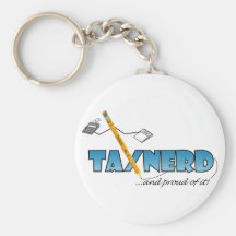 TaxNerd Keychain