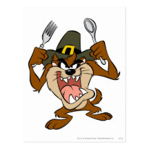 Taz Hungry Postcards