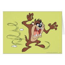 Taz posing 10 greeting cards