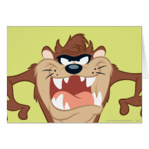 Taz posing 14 greeting cards