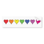 TBA AWARD Winner - 7  Hearts - Bumper Sticker bumper stickers
