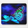 - TBA - Butterfly in Blue Light Mousepad
