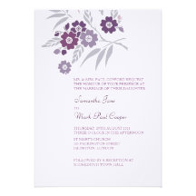TBA: Cherry Blossom Wedding Invitations