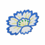 {TBA} Floral Embroidered ladies polo shirt embroidered shirts