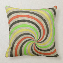 *TBA* Groovy Spiral Sunbeam Ray Swirl Grunge pillows