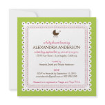 {TBA} Lime Precious Custom Baby Shower Invitation