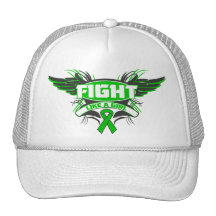 TBI Fight Like a Girl Wings.png Trucker Hats