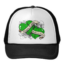 TBI Hope Faith Dual Hearts Trucker Hat
