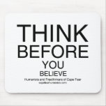 TBYB - Humanists White mousepads