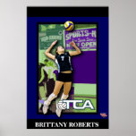 TCA Volleyball Poster posters