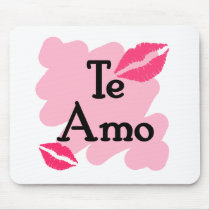 Te Amo - Spanish I love you Mouse Pad
