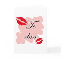 Te dua - Albanian - I Love You