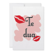 Te dua - Albanian - I Love You