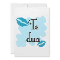 Te dua - Albanian - I Love You