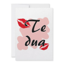 Te dua - Albanian - I Love You