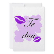 Te dua - Albanian - I Love You