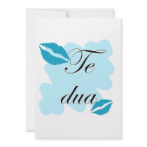 Te dua - Albanian - I Love You