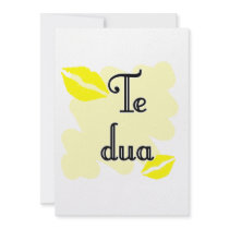 Te dua - Albanian - I Love You