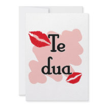 Te dua - Albanian - I Love You