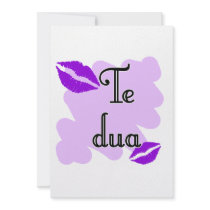 Te dua - Albanian - I Love You