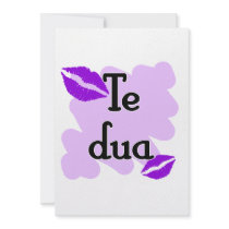 Te dua - Albanian - I Love You