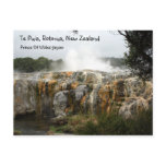 Te Puia, Rotorua, New Zealand postcards