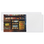 Tea and Coffee rack cards