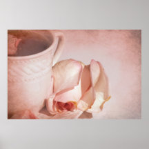 Tea and Rose Poster