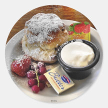 Tea and Scones Sticker