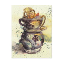 tea ani post cards