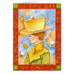 Tea Bag Lady Greeting Cards