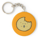 Tea biscuit keychains