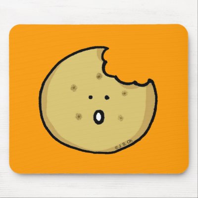 Tea biscuit mouse mat by jsoh