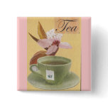 Tea Pinback Buttons