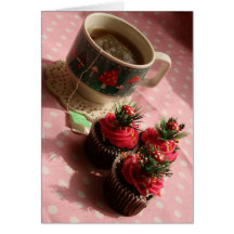 Tea & Cakes Greeting Card