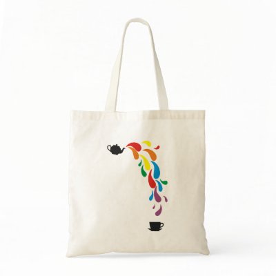 Tea Cup Bolsa De Lona by krisefe
