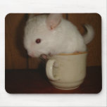 Tea Cup Chinchilla Mouse Pad mousepads