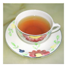 Tea cup photo print