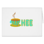 Tea Hee Greeting Cards