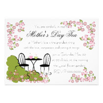 Tea in the Garden invitations